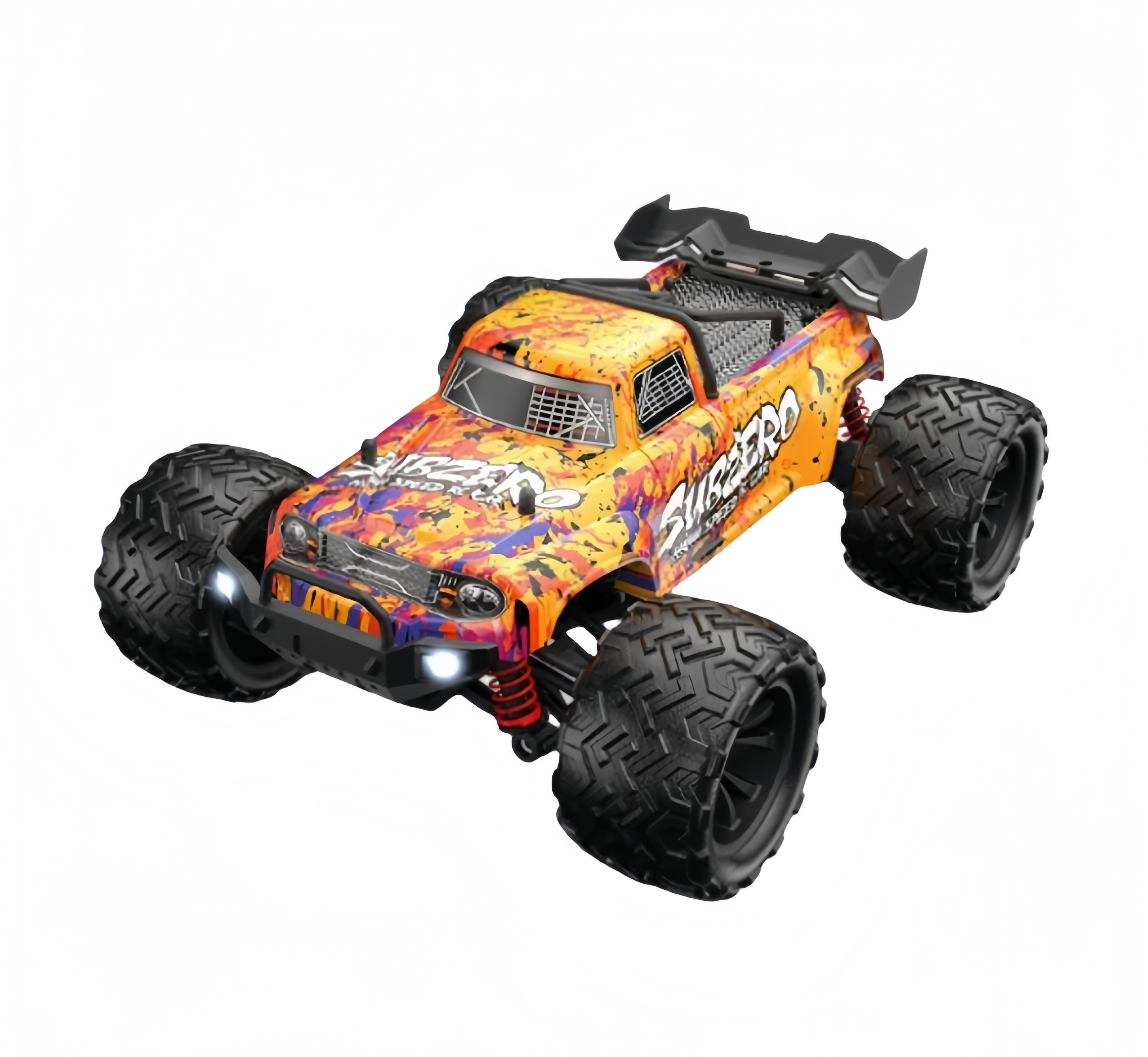 ZOOM 1/16 scale remote control monster truck 40-80+kmh 4WD 2.4GHZ 1500 mAh battery